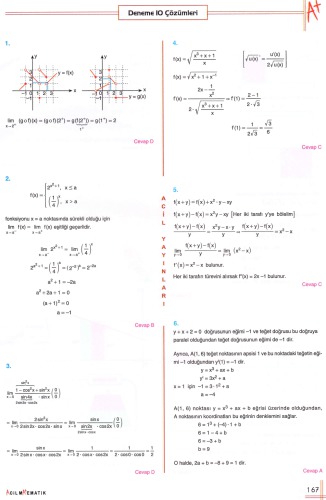 Acil LTİ Deneme 10 Çözümler