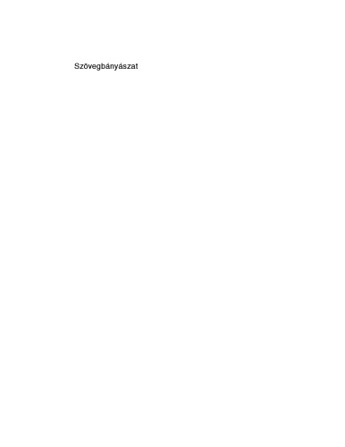 Szövegbányászat