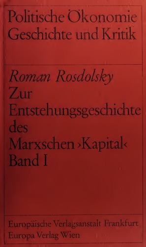 Zur Entstehungsgeschichte des Marxschen >KapitalKapital< 1857-58