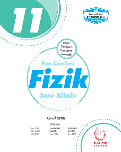 Palme 11. Sınıf Fizik Soru Bankası(Fen Lisesi)