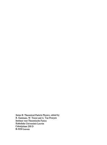 Gauge Theories, Applied Supersymmetry, Quantum Gravity
