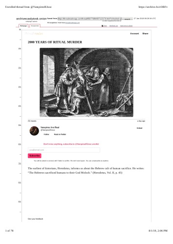 2000 Years of Jewish Ritual Murder