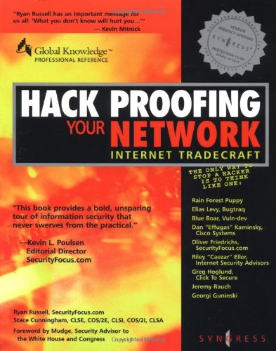 Hack Proofing Your Web Applications