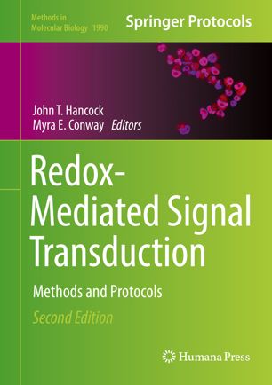 Redox-Mediated Signal Transduction: Methods and Protocols