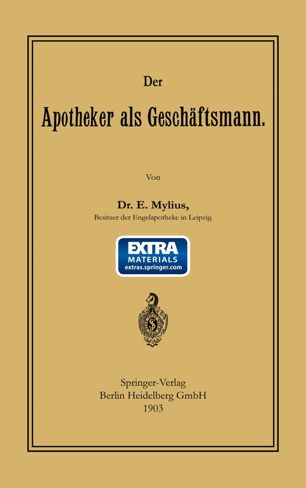 Der Apotheker als Geschäftsmann