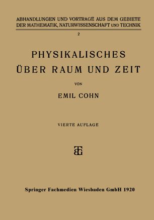 Physikalisches über Raum und Zeit