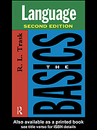 Language: the basics