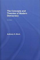 The Concepts and Theories of Modern Democracy