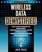 Wireless data demystified