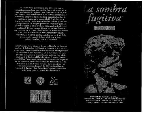 La sombra fugitiva: la poética del precipicio en el Primero sueño de sor Juana y la comprensión del humanismo barroco