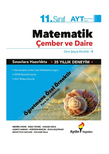 11. Sınıf Matematik Modülleri 5. Modül Çember ve Daire