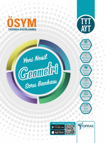Toprak Yayıncılık TYT-AYT Yeni Nesil Geometri Soru Bankası