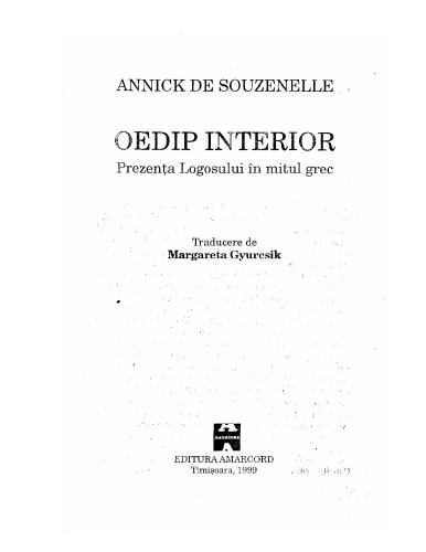 Oedip Interior