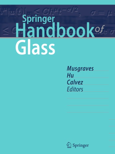 Springer Handbook Of Glass