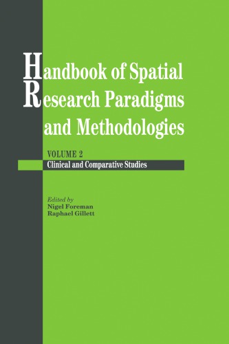 Handbook of Spatial Research Paradigms and Methodologies