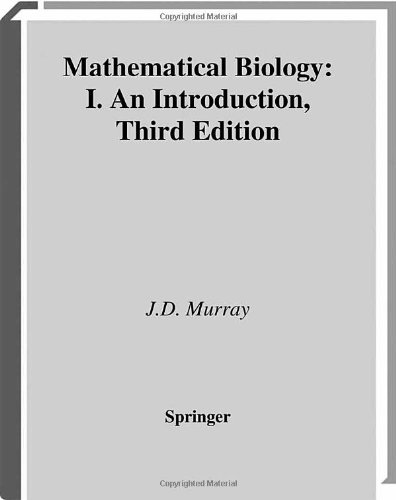 Mathematical Biology. An Introduction