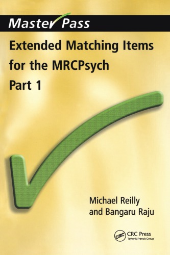 Extended Matching Items for the MRCPsych : Part 1.