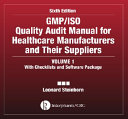 GMP/ISO Quality Audit Manual for Healthcare Manufacturers and Their Suppliers 1 - With Checklists and Software Package