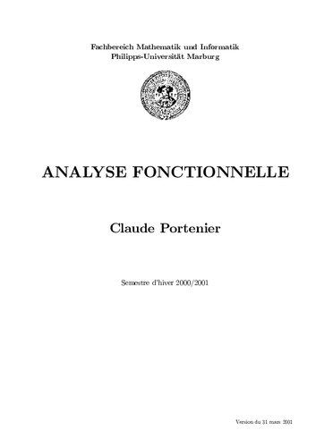 Analyse fonctionnelle