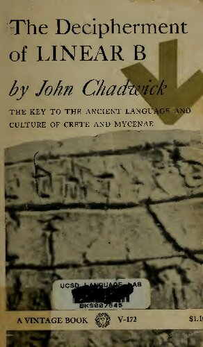 The Decipherment of Linear B