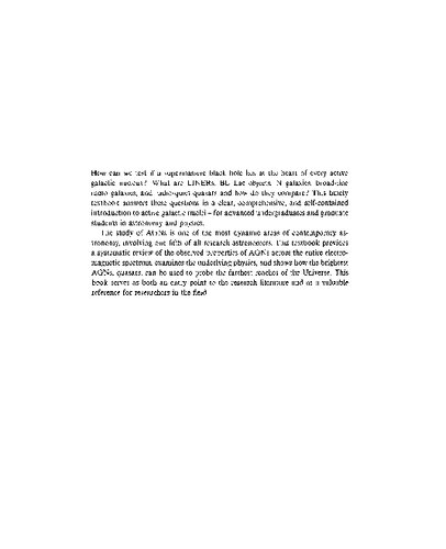 An Introduction to Active Galactic Nuclei