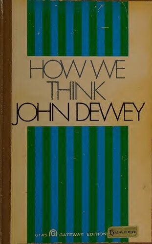 How We Think