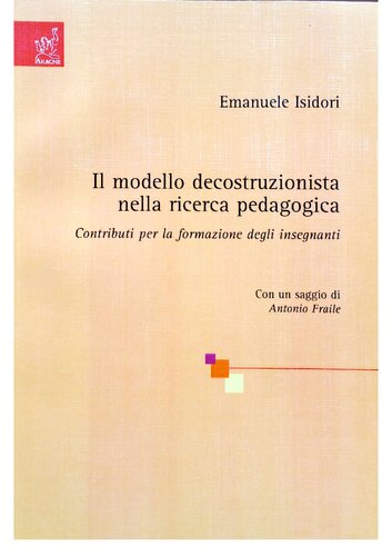 Il modello decostruzionista nella ricerca pedagogica