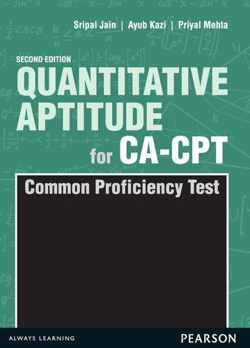 Quantitative Aptitude for CA-CPT Common Proficiency Test
