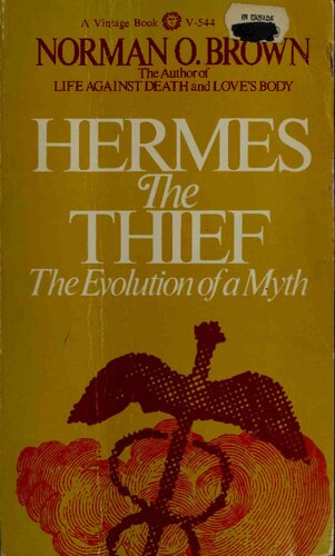 Hermes the Thief: The Evolution of a Myth
