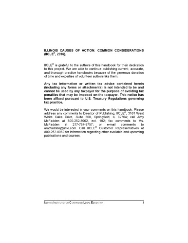 Common Considerations