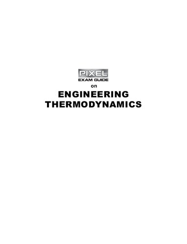 Engineering Thermodynamics