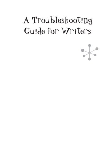 A Troubleshooting Guide for Writers: Strategies and Process