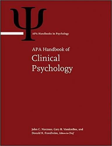 APA Handbook of Clinical Psychology