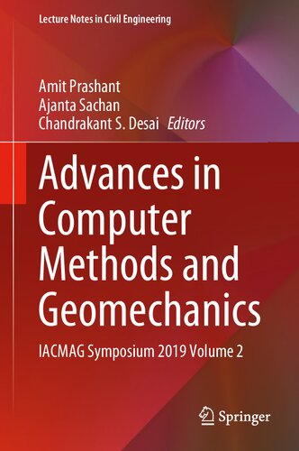 Advances in Computer Methods and Geomechanics: IACMAG Symposium 2019: IACMAG Symposium 2019 Volume 2