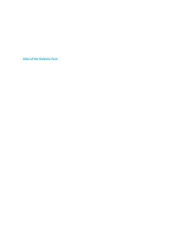 Atlas of the diabetic foot