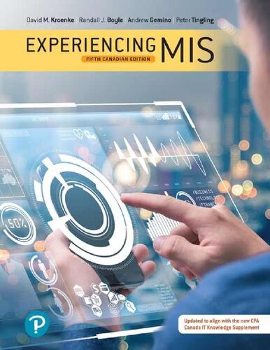 Experiencing MIS, Fifth Canadian Edition