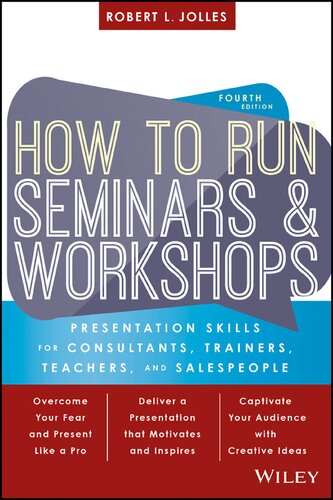 HOW TO RUN SEMINARS & WORKSHOPS.