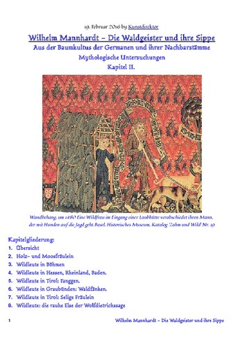 Die Waldgeister und ihre Sippe