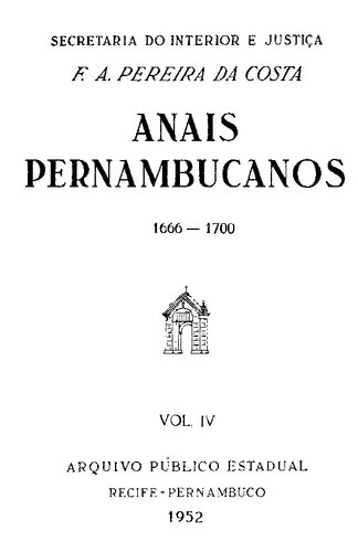 Anais Pernambucanos