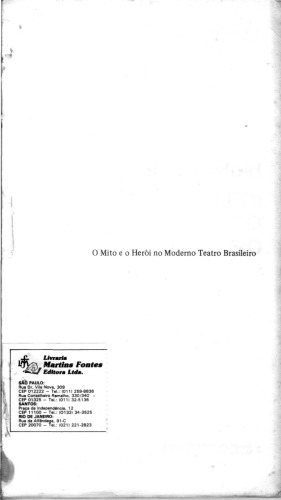 O Mito e o Herói no Teatro Brasileiro