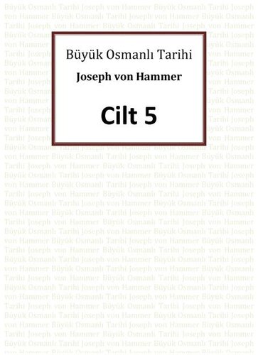 Buyuk Osmanli Tarihi 5.Cilt