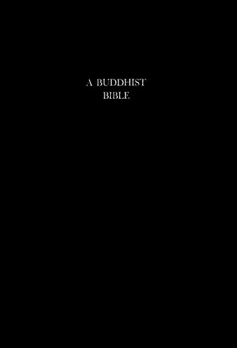 A Buddhist Bible