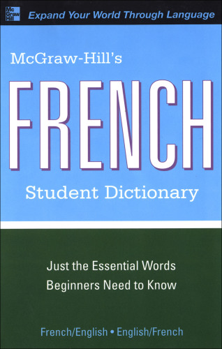 McGraw-Hill's French Student Dictionary