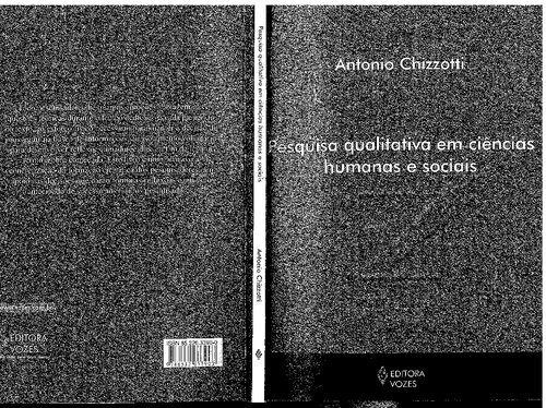 A pesquisa qualitativa em ciências humanas e sociais