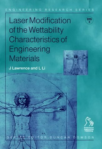 Laser Modification of the Wettability Characteristics of Engineering Materials