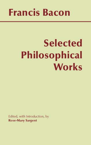 Selected philosophical works