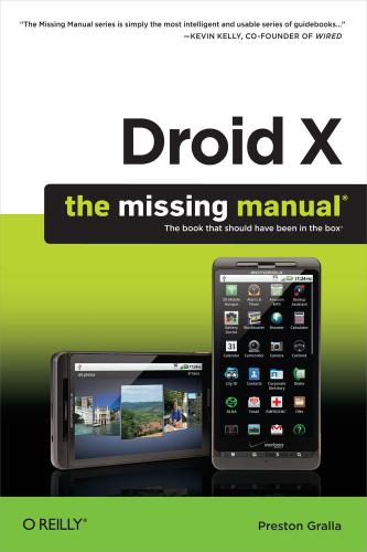 Droid X: the missing manual