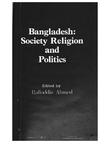 Religion, Nationalism, and Politics in Bangladesh
