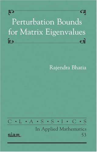 Perturbation Bounds for Matrix Eigenvalues