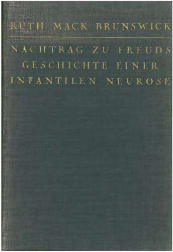 Ein Nachtrag zu Freuds ''Geschichte einer infantilen Neurose''